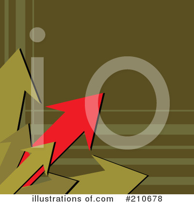 Royalty-Free (RF) Arrow Clipart Illustration by MilsiArt - Stock Sample #210678