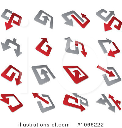 Royalty-Free (RF) Arrows Clipart Illustration by Vector Tradition SM - Stock Sample #1066222
