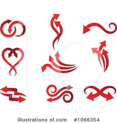 Royalty-Free (RF) Arrows Clipart Illustration by Vector Tradition SM - Stock Sample #1066354