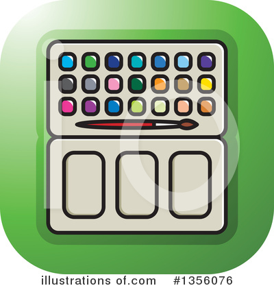 Painting Clipart #1356076 by Lal Perera