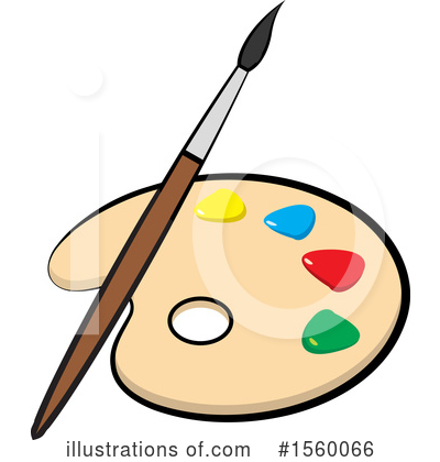 Paints Clipart #1560066 by Lal Perera
