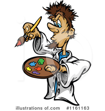 Painter Clipart #1161163 by Chromaco