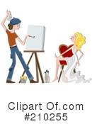 Artist Clipart #210255 by BNP Design Studio