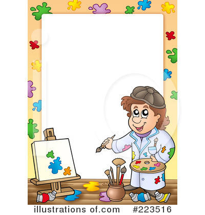 Painter Clipart #223516 by visekart