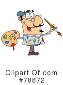 Artist Clipart #78872 by Hit Toon
