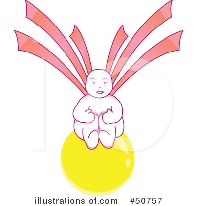 Royalty-Free (RF) Asian Angel Clipart Illustration by Cherie Reve - Stock Sample #50757