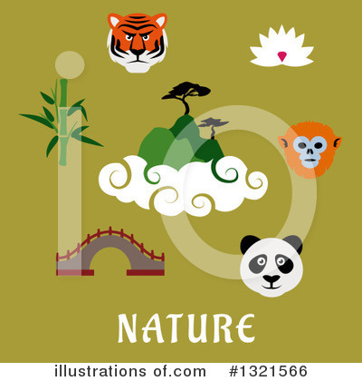 Panda Clipart #1321566 by Vector Tradition SM