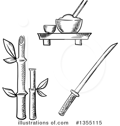 Bamboo Clipart #1355115 by Vector Tradition SM
