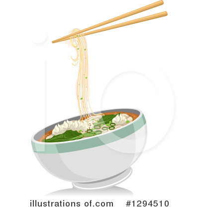 Asian Food Clipart #1294510 by BNP Design Studio