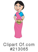 Asian Woman Clipart #213065 by visekart