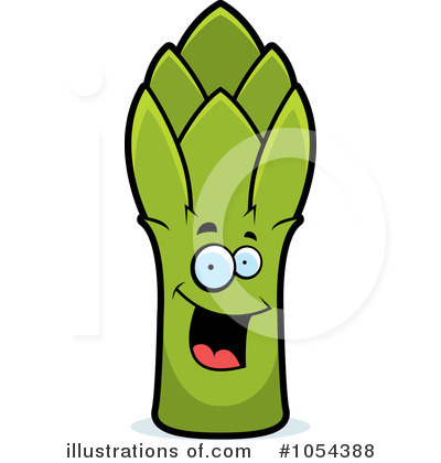 Royalty-Free (RF) Asparagus Clipart Illustration by Cory Thoman - Stock Sample #1054388