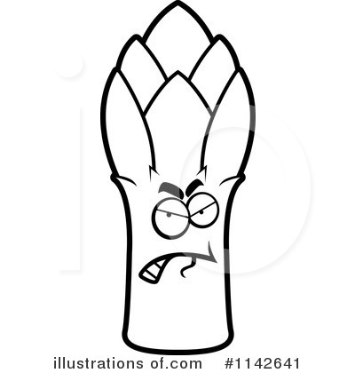 Royalty-Free (RF) Asparagus Clipart Illustration by Cory Thoman - Stock Sample #1142641