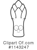 Asparagus Clipart #1143247 by Cory Thoman