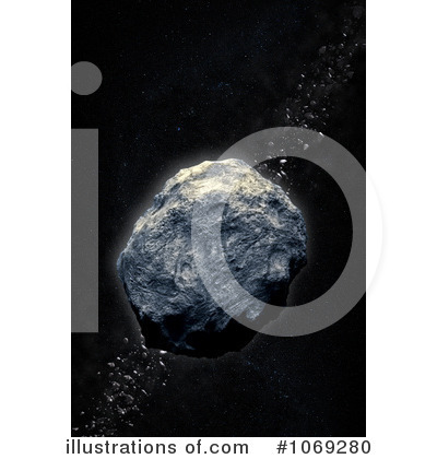 Asteroid Clipart #1069280 by Mopic