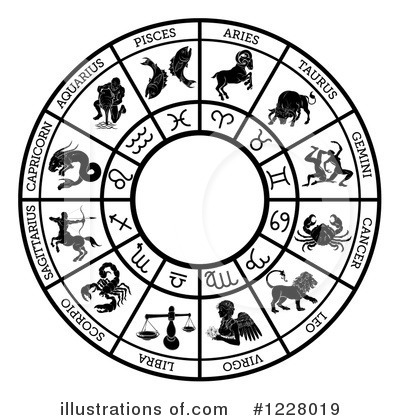 Royalty-Free (RF) Astrology Clipart Illustration by AtStockIllustration - Stock Sample #1228019
