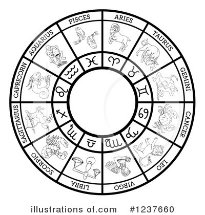 Royalty-Free (RF) Astrology Clipart Illustration by AtStockIllustration - Stock Sample #1237660