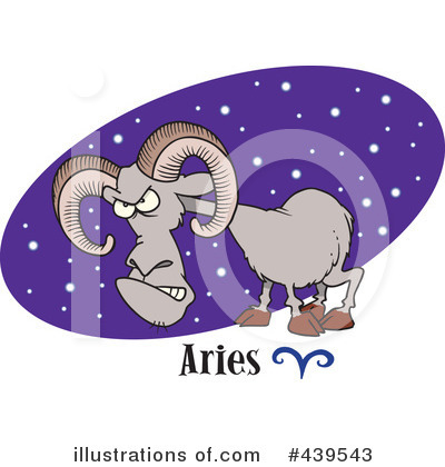 Royalty-Free (RF) Astrology Clipart Illustration by toonaday - Stock Sample #439543