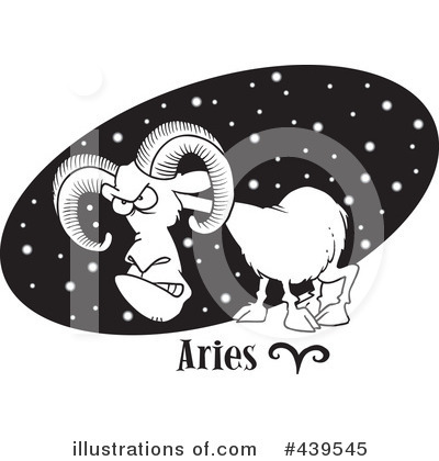 Royalty-Free (RF) Astrology Clipart Illustration by toonaday - Stock Sample #439545