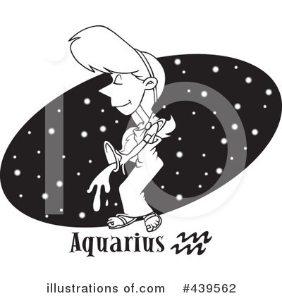 Royalty-Free (RF) Astrology Clipart Illustration by toonaday - Stock Sample #439562