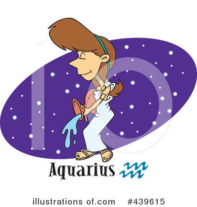 Royalty-Free (RF) Astrology Clipart Illustration by toonaday - Stock Sample #439615