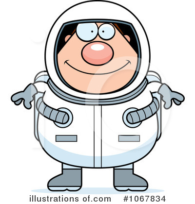Royalty-Free (RF) Astronaut Clipart Illustration by Cory Thoman - Stock Sample #1067834