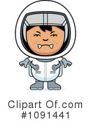 Astronaut Clipart #1091441 by Cory Thoman