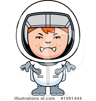 Royalty-Free (RF) Astronaut Clipart Illustration by Cory Thoman - Stock Sample #1091444