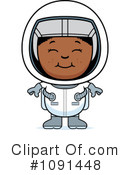 Astronaut Clipart #1091448 by Cory Thoman