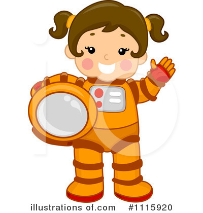 Astronaut Clipart #1115920 by BNP Design Studio