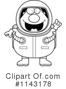 Astronaut Clipart #1143178 by Cory Thoman
