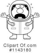 Astronaut Clipart #1143180 by Cory Thoman