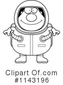 Astronaut Clipart #1143196 by Cory Thoman