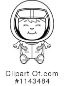 Astronaut Clipart #1143484 by Cory Thoman