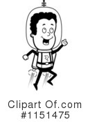 Astronaut Clipart #1151475 by Cory Thoman