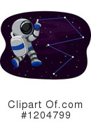 Astronaut Clipart #1204799 by BNP Design Studio
