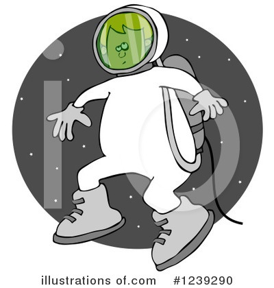 Astronaut Clipart #1239290 by djart