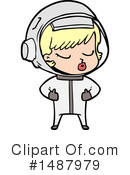 Astronaut Clipart #1487979 by lineartestpilot