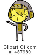 Astronaut Clipart #1487980 by lineartestpilot