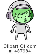 Astronaut Clipart #1487984 by lineartestpilot