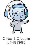 Astronaut Clipart #1487985 by lineartestpilot