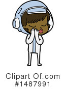 Astronaut Clipart #1487991 by lineartestpilot