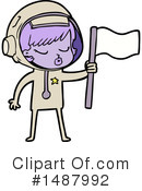 Astronaut Clipart #1487992 by lineartestpilot