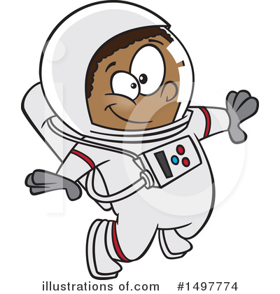 Astronaut Clipart #1497774 by toonaday