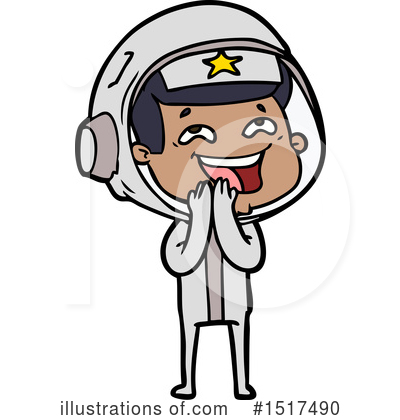 Royalty-Free (RF) Astronaut Clipart Illustration by lineartestpilot - Stock Sample #1517490