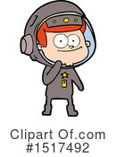 Astronaut Clipart #1517492 by lineartestpilot