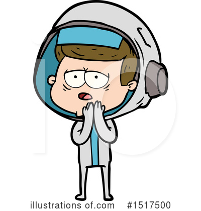 Royalty-Free (RF) Astronaut Clipart Illustration by lineartestpilot - Stock Sample #1517500