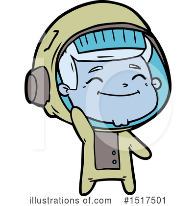 Royalty-Free (RF) Astronaut Clipart Illustration by lineartestpilot - Stock Sample #1517501