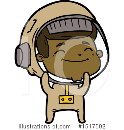 Royalty-Free (RF) Astronaut Clipart Illustration by lineartestpilot - Stock Sample #1517502