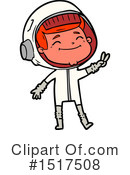 Astronaut Clipart #1517508 by lineartestpilot