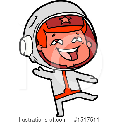 Royalty-Free (RF) Astronaut Clipart Illustration by lineartestpilot - Stock Sample #1517511